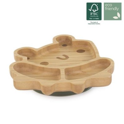 Wooden Plate Frog