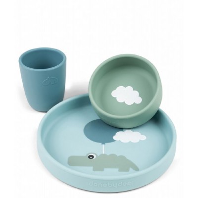 Silicone Dinner Set Happy Clou