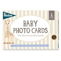 Baby Photo Cards Sophie la Girafe