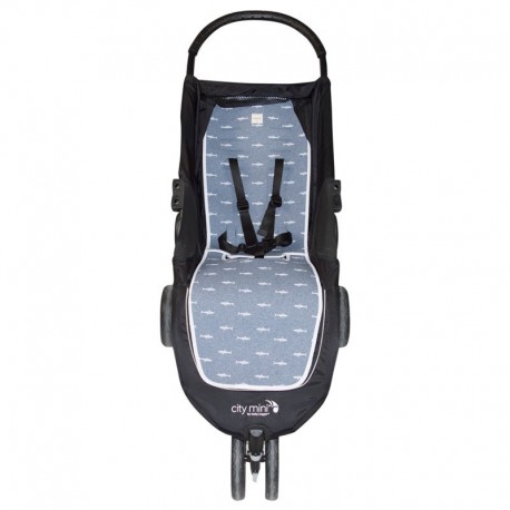 Funda City Mini Denim Shark   