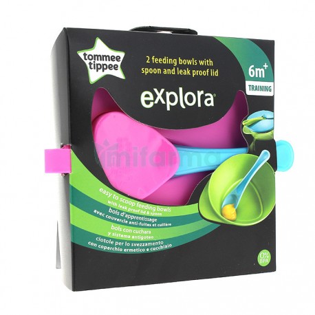 2x Bols + 1 Cuchara Explora TT