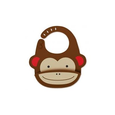 Babero Silicona Monkey