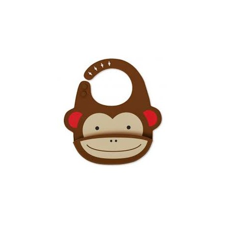 Babero Silicona Monkey