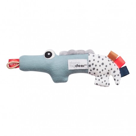 Tiny Sensory Rattle Croco