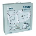 Toddler Dinner Set Happy Dots Blue