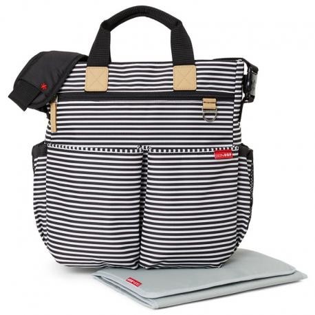 Bolso Duo Black Stripe 