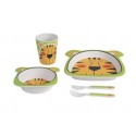Vajilla 5pcs Bambu Tiger