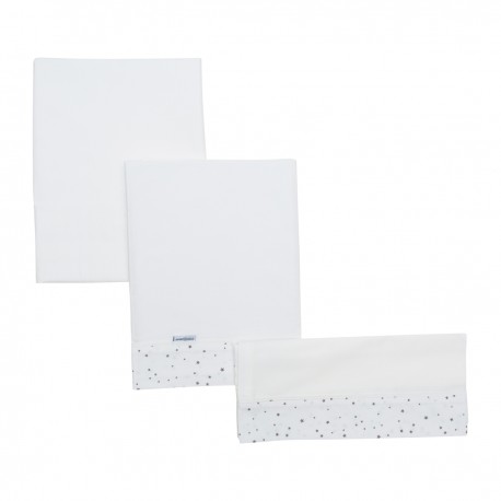 SABANA CAPAZO 3 PCS 80x120 CM