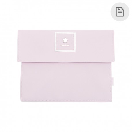 PORTADOCUMENTOS BASIC ROSA 3x