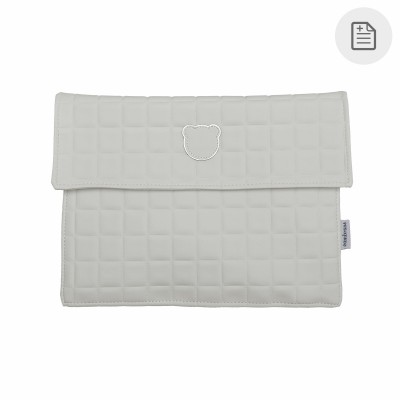 PORTADOCUMENTOS GOFRE BEIGE 3