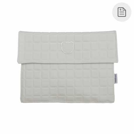 PORTADOCUMENTOS GOFRE BEIGE 3