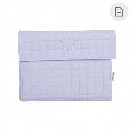 PORTADOCUMENTOS GOFRE CELESTE