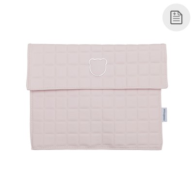 PORTADOCUMENTOS GOFRE ROSA 3x