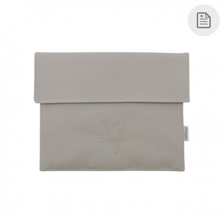 PORTADOCUMENTOS MATE GRIS 3x1