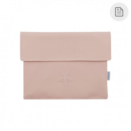 PORTADOCUMENTOS MATE ROSA 3x1