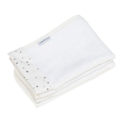 JUEGO 2 TOALLAS ASTRA GRIS 25