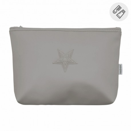 BOLSA ASEO MATE GRIS 6x28x20 