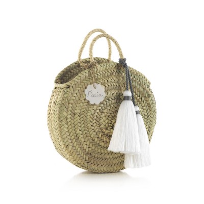 BOLSO MANO DE PALMA PQ TASSEL