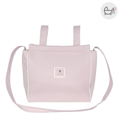 BOLSO PANADERA BASIC ROSA 13x