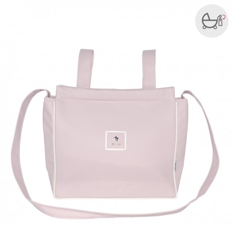 BOLSO PANADERA BASIC ROSA 13x