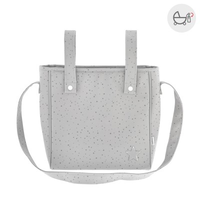 BOLSO PANIER ASTRA GRIS 10x34