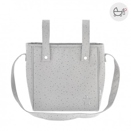 BOLSO PANIER ASTRA GRIS 10x34