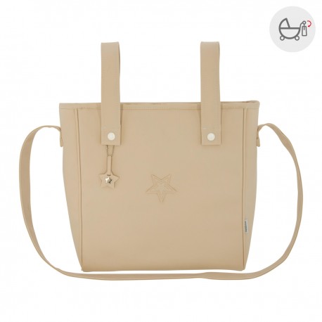 BOLSO PANIER MATE CAMEL 10x34