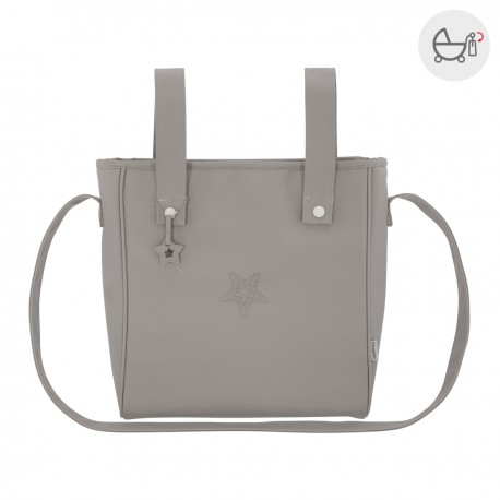 BOLSO PANIER MATE GRIS 10x34x