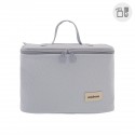 BOLSO VANITY LUXY GRIS 16x25x