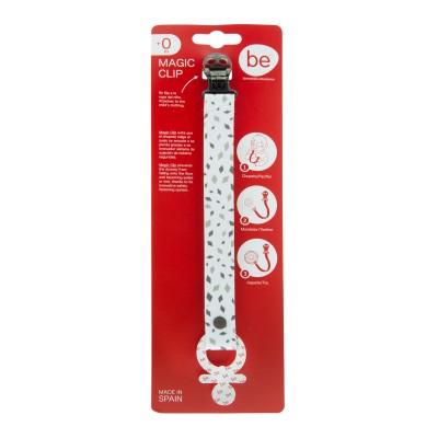 CADENA CHUPETE BE LION GRIS 2