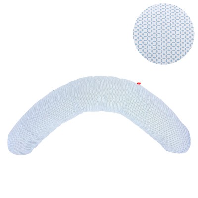 COJIN DE LACTANCIA ERGO 16x110x63 CM BE GIRAFFE AZUL