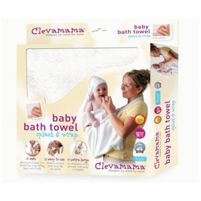 Toalla y Capa de Baño Blanca  