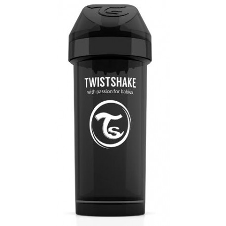 Straw Cup Pastel Negro