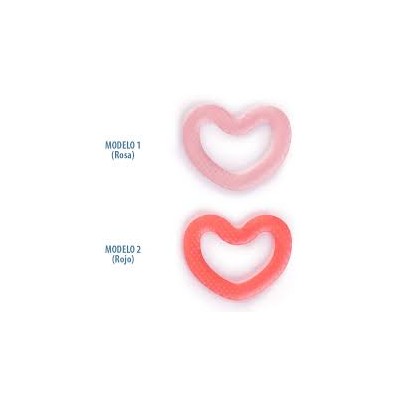 Mordedor Corazon Rosa