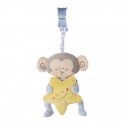 Sonajero Temblón Mono Azul