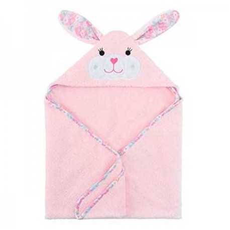 Toalla Conejito Rosa Zoocchini