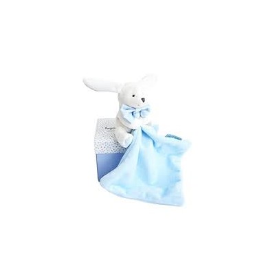 Conejito Caja Flor Azul