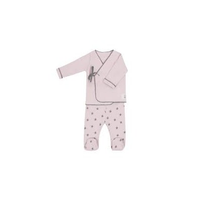 Jubon Polaina 0M Star Rosa