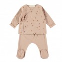 Jubon+Polaina Crosdots Nude 1M