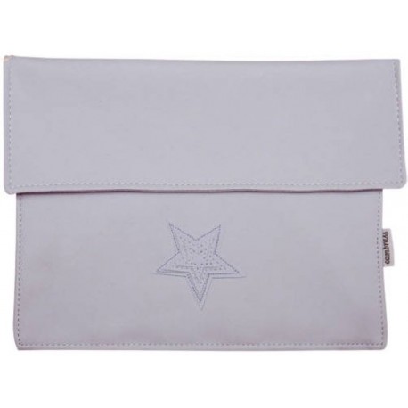 PORTADOCUMENTOS MATE CELESTE 