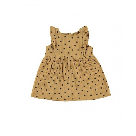 Vestido+CulotteDots Ocre 12/18