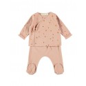 Jubon+Polaina Crosdots Nude 0M