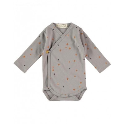 Body Cruzado Crossdots Gris 0M