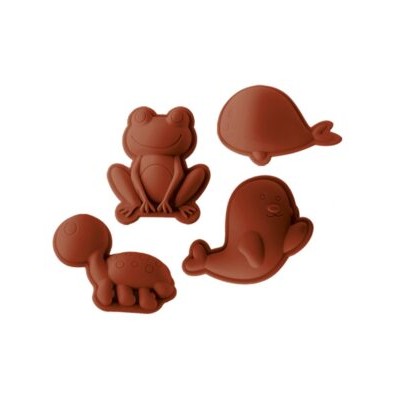 Set Moldes Scrunch Rust