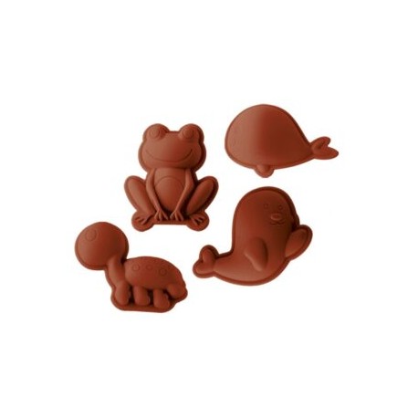 Set Moldes Scrunch Rust