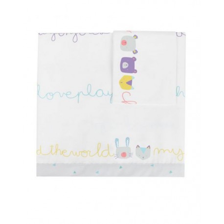 Sabanas Cuna 60 Letras (Friend