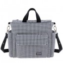 Bolso Maternal Vichy Negro