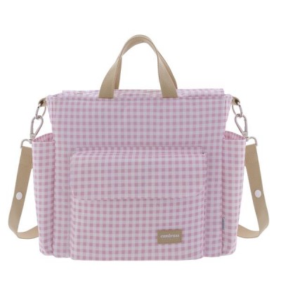 Bolso Maternal Vichy Rosa