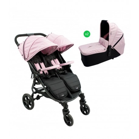 Ventwin Capazo Gemelar Negro