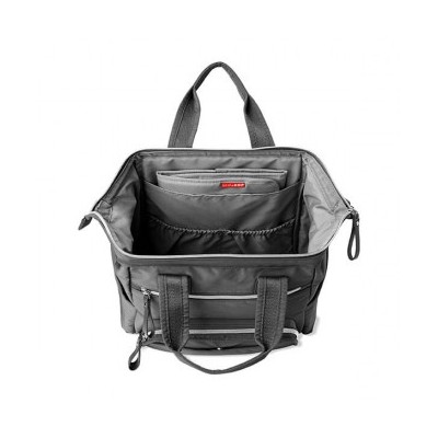 Mochila-Bolso Cambiador Gris